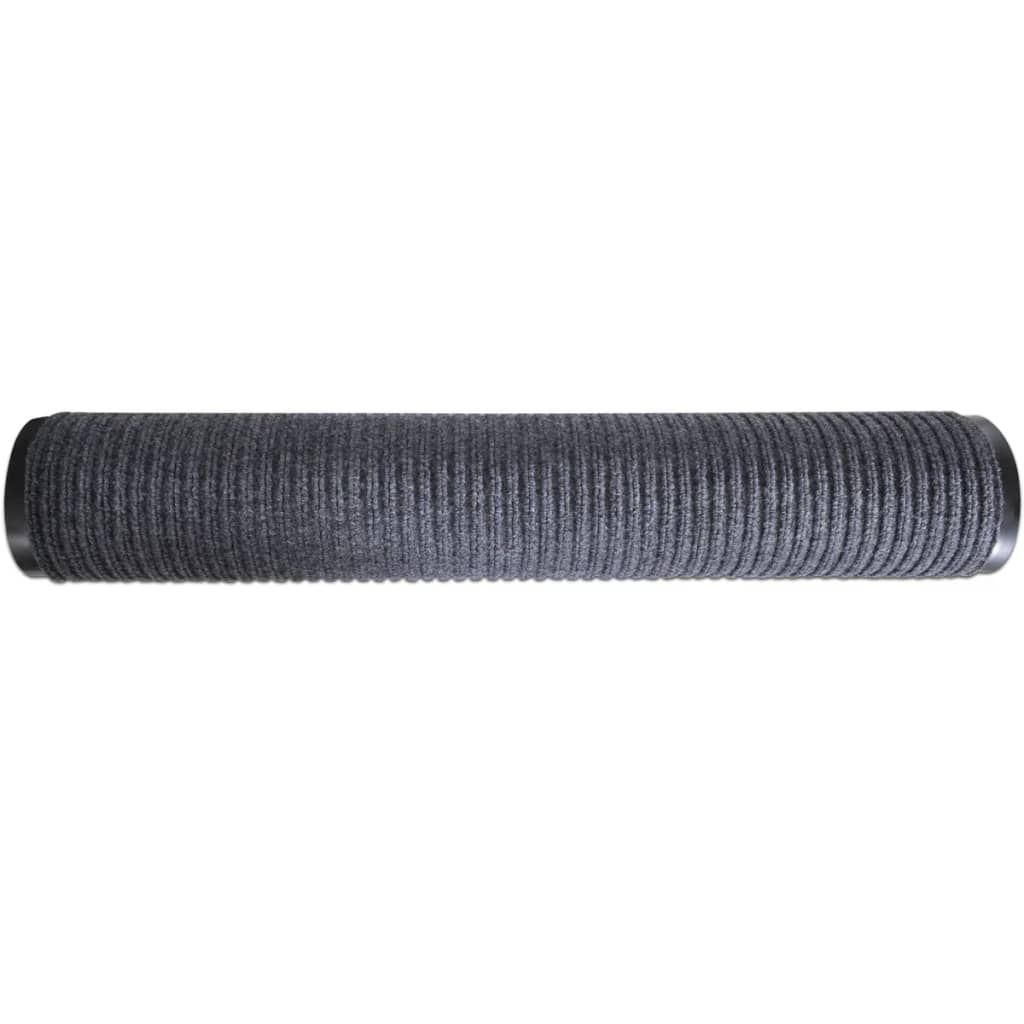 Otirač sivi 90 x 120 cm PVC