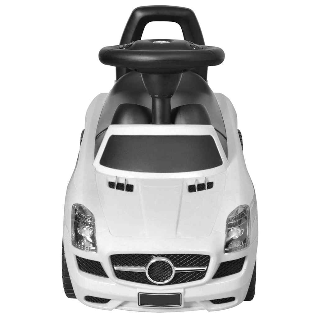 Dječji automobil na guranje bijeli