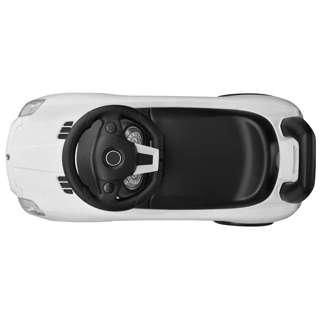 Dječji automobil na guranje bijeli