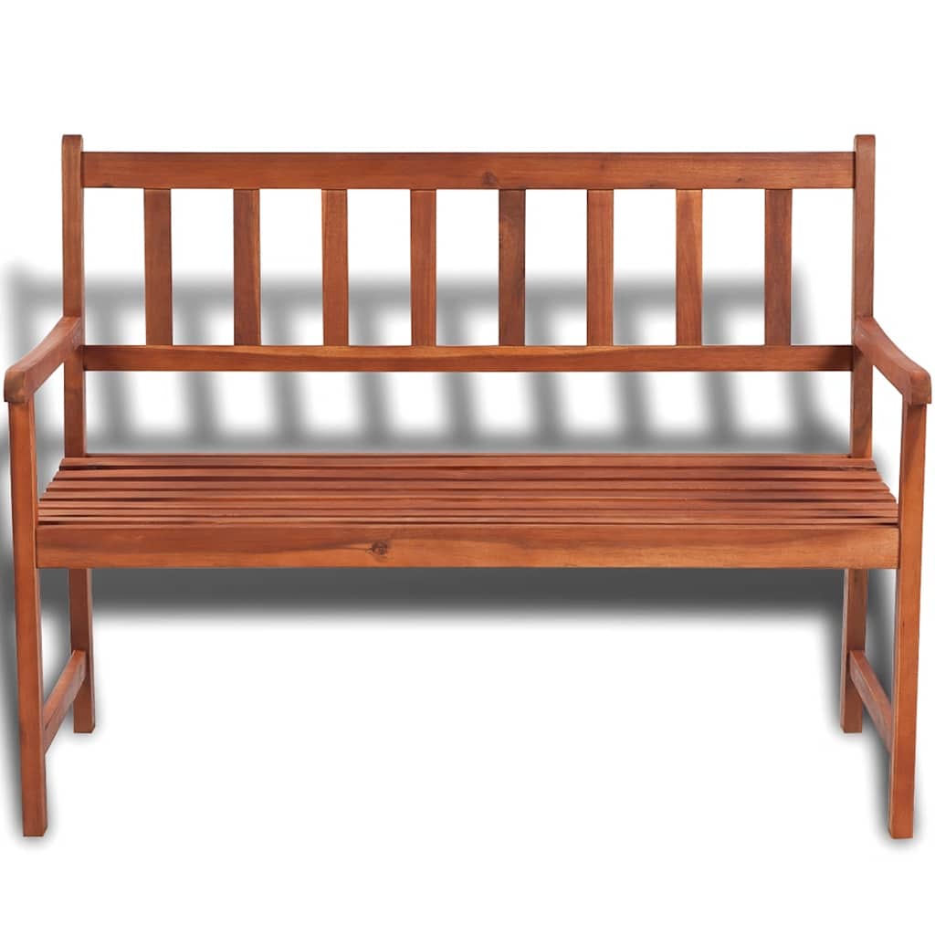 Vrtna klupa 120 cm od masivnog bagremovog drva