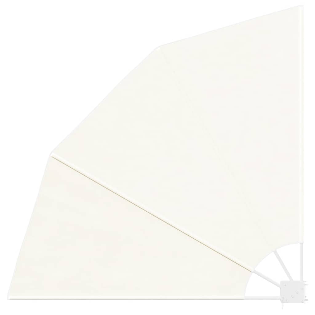 Sklopiva bočna tenda krem 140 x 140 cm