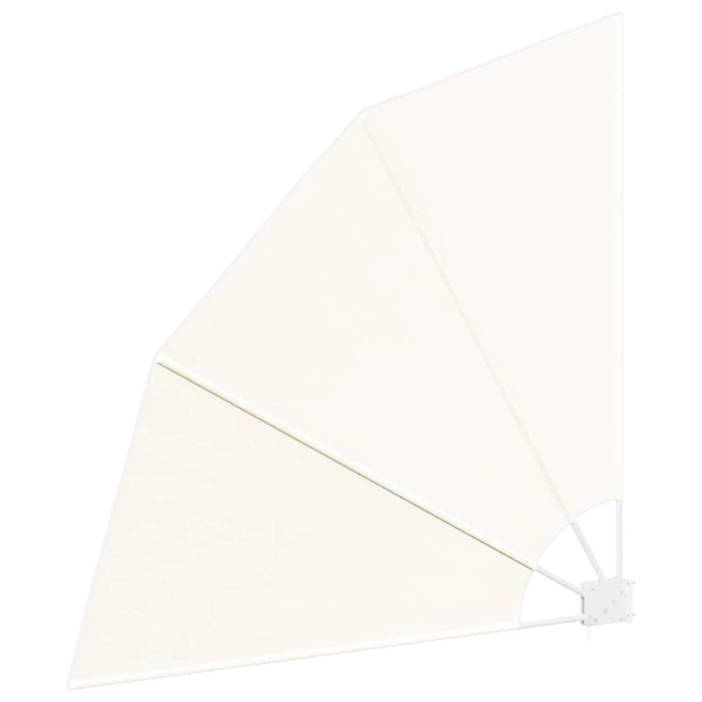 Sklopiva bočna tenda krem 140 x 140 cm