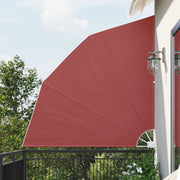 Sklopiva bočna tenda terakota 210 x 210 cm
