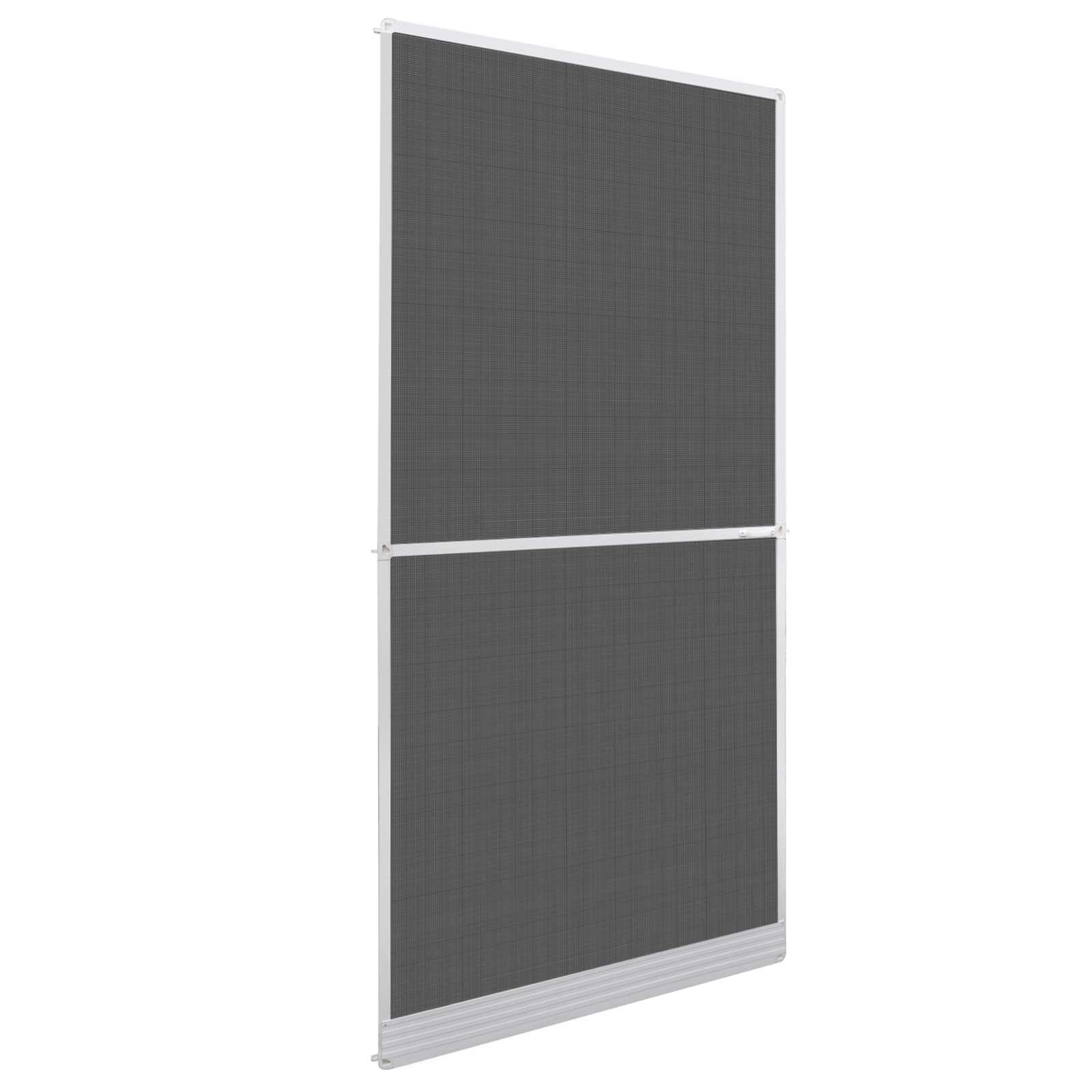 Zaslon za insekte s čepom Bijela i crna 100 x 215 cm