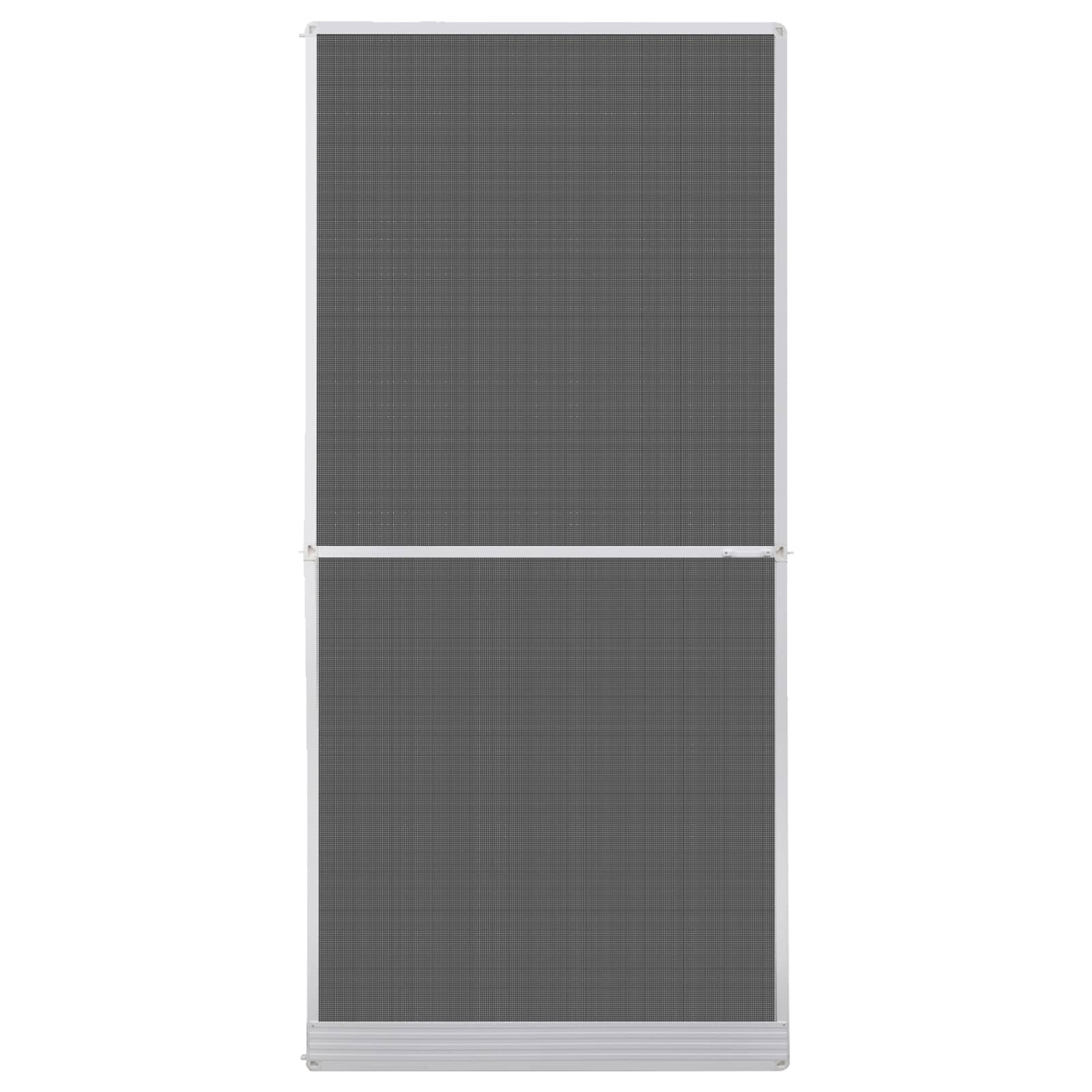 Zaslon za insekte s čepom Bijela i crna 100 x 215 cm