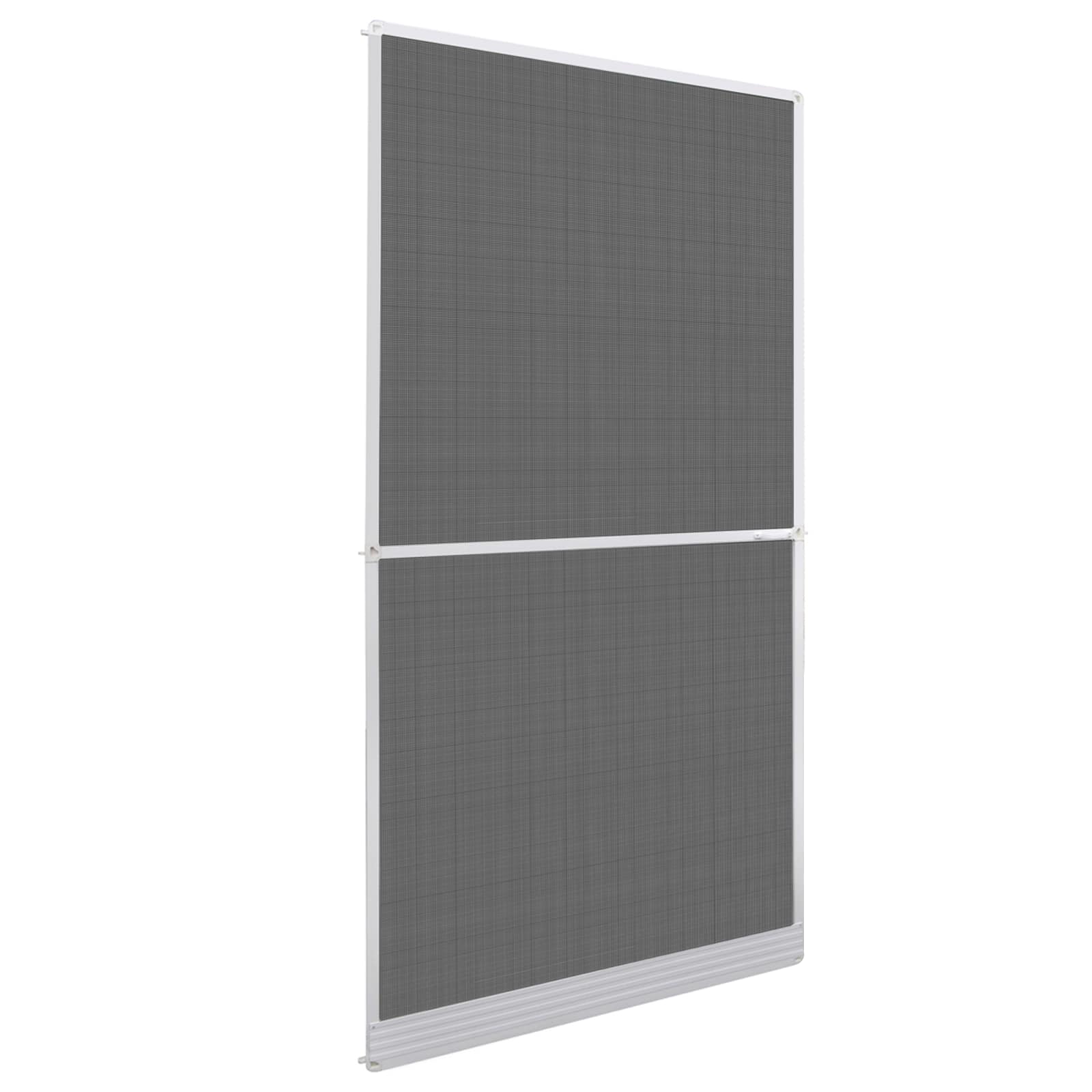 Zaslon za insekte s čepom Bijela i crna 120 x 240 cm