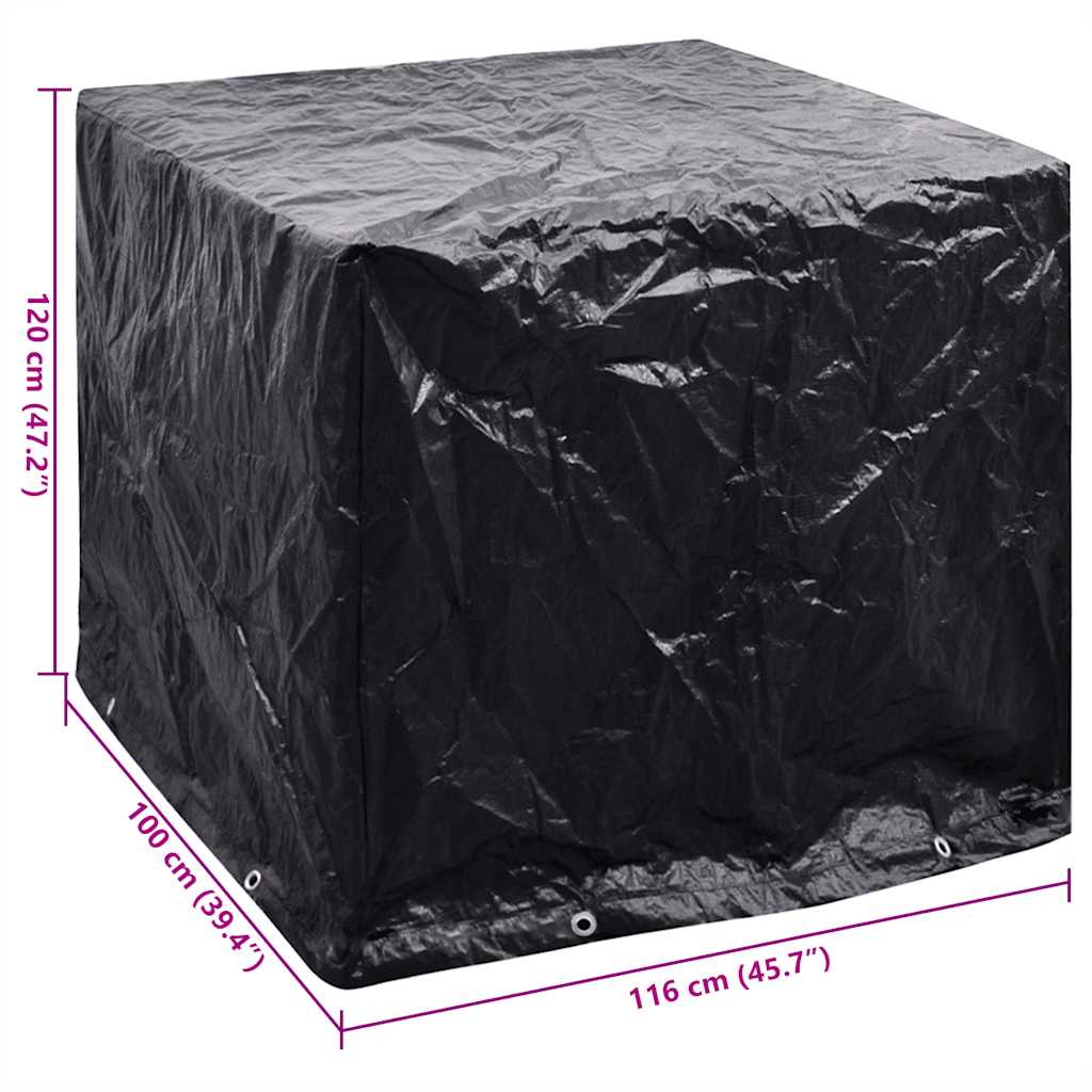 Navlaka za spremnik IBC s 8 ušica 116 x 100 x 120 cm