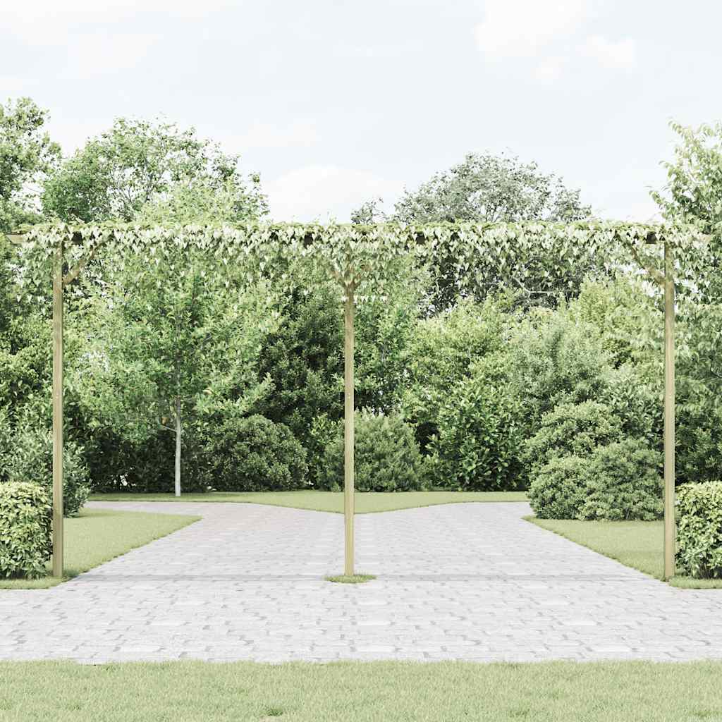 Vrtna pergola 410 x 40 x 203 cm drvena