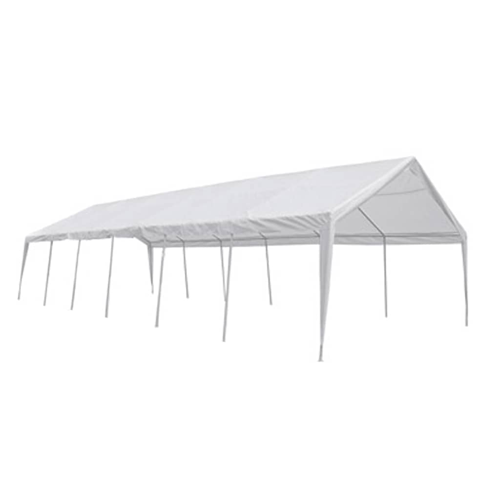 Tkanina šatora bez okvira Bijeli 12 x 6 m PE