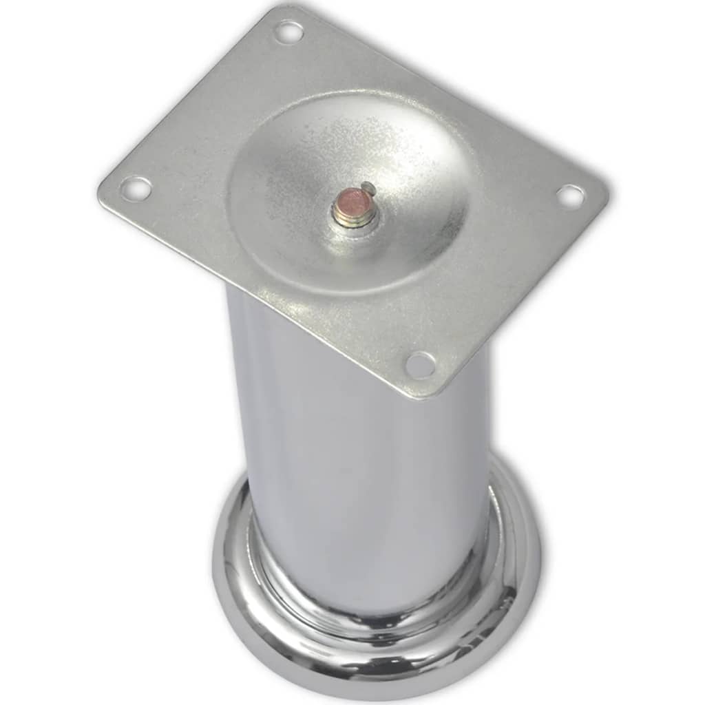4 Okrugle Noge za Kauč Krom 180 mm
