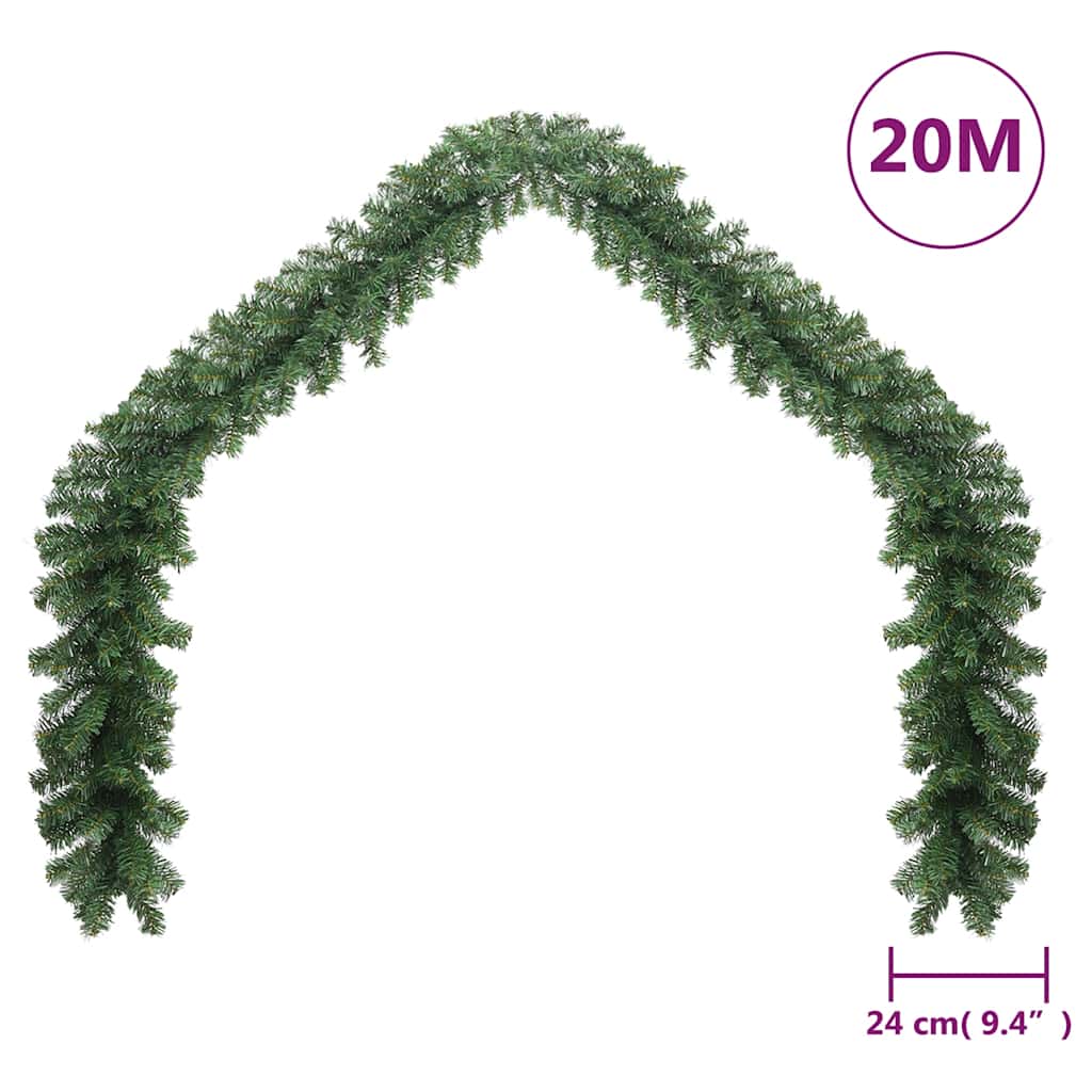 Božićna girlanda s LED svjetlima 20 m