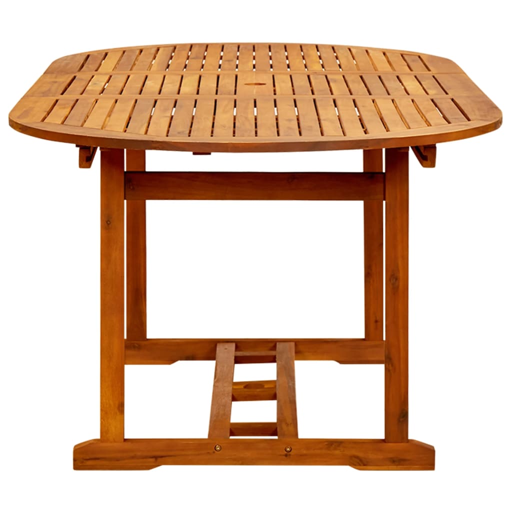 Vrtni stol od masivnog bagremovog drva (150-200) x 100 x 75 cm
