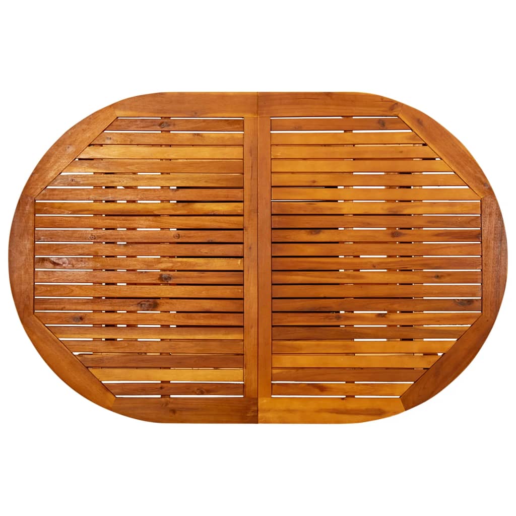 Vrtni stol od masivnog bagremovog drva (150-200) x 100 x 75 cm