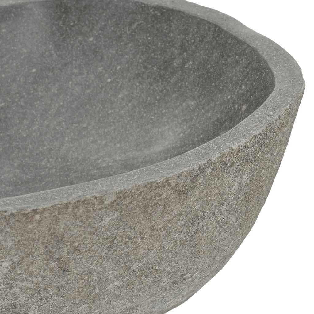 Umivaonik od riječnog kamena ovalni (37 - 46) x (29 - 36) cm