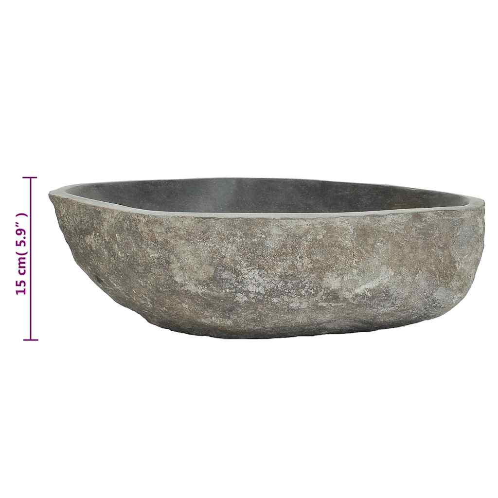 Umivaonik od riječnog kamena ovalni (45 - 53) x (34 - 41) cm