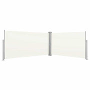 Bočna tenda uvlačiva 160 x 600 cm krem boje
