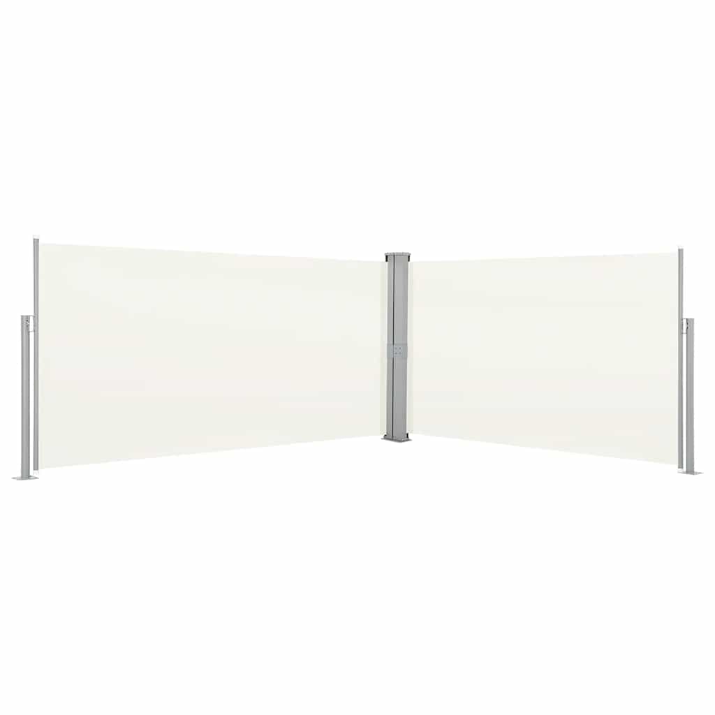 Bočna tenda uvlačiva 160 x 600 cm krem boje