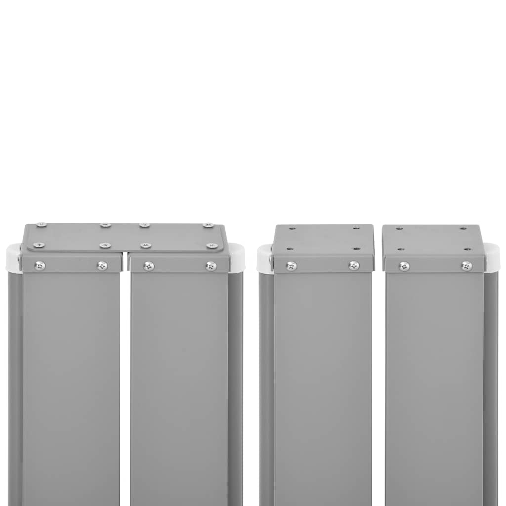 Bočna tenda uvlačiva 160 x 600 cm krem boje