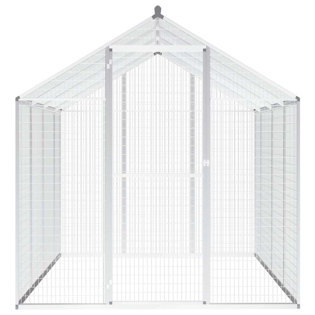 Vanjski Kavez za Ptice Aluminijum 178x242x192 cm