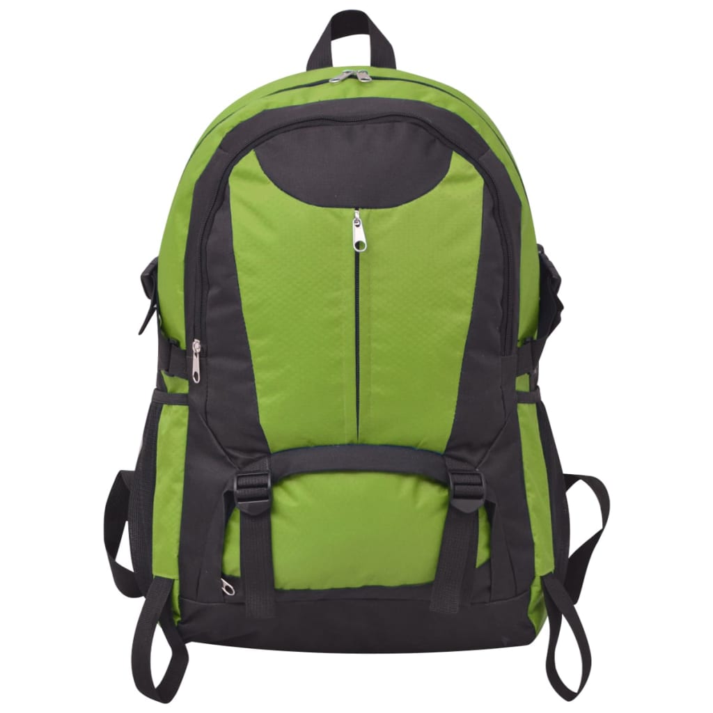 Ruksak za planinarenje 40 L crno-zeleni