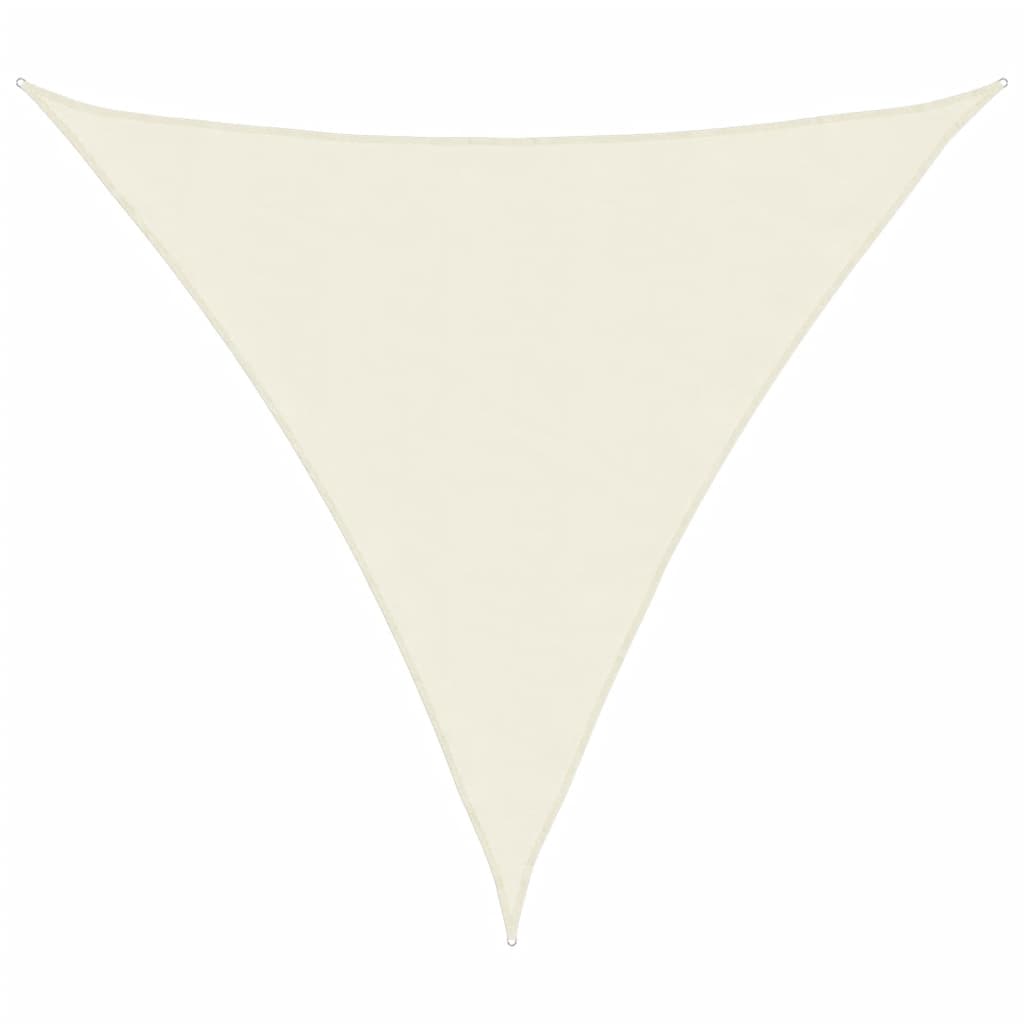 Sjenica od Oksford Tkanine Trokutasta 3,6x3,6x3,6 m Krem