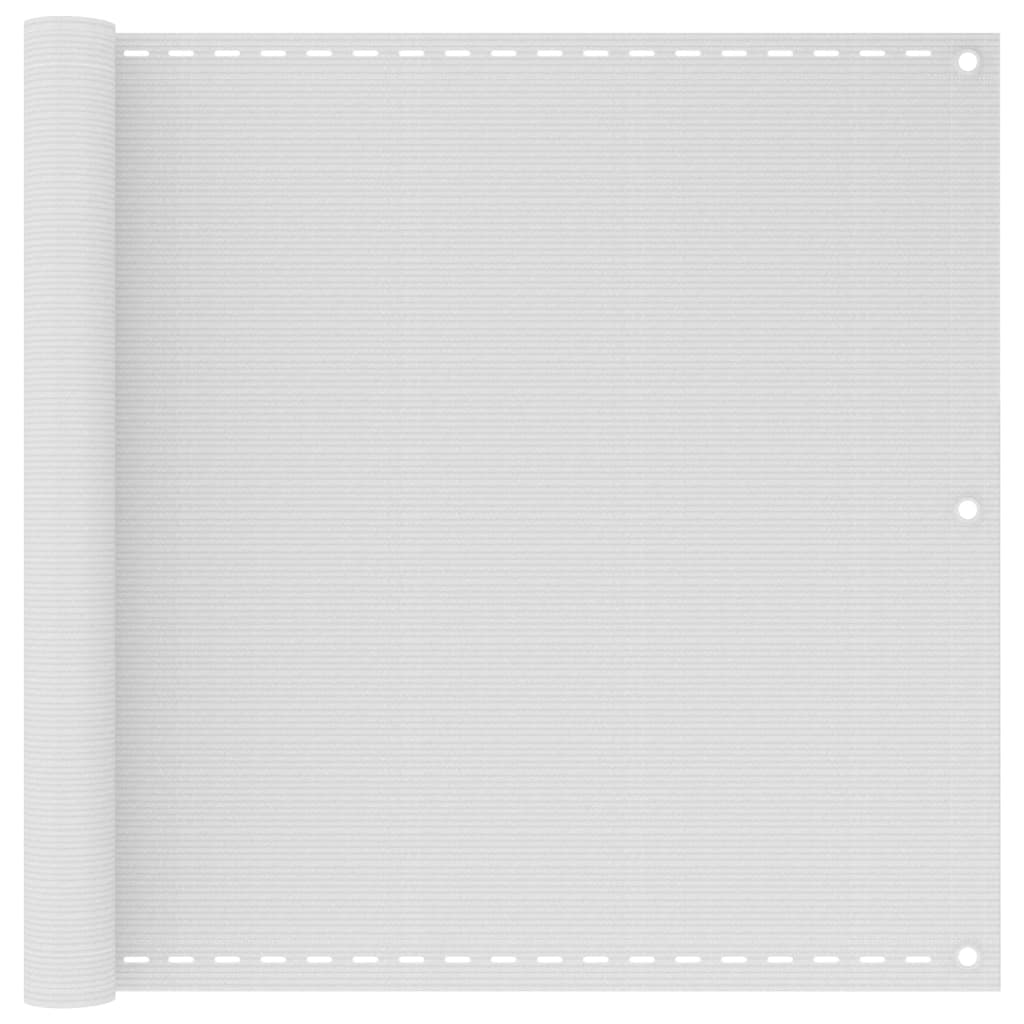 Balkonska Zaštita HDPE 90x600 cm Bijela