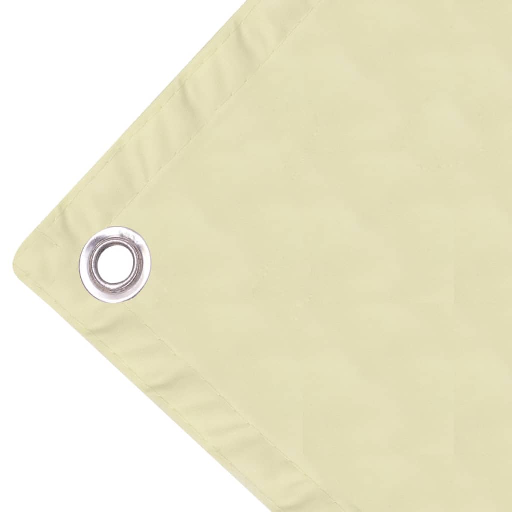 Balkonska Zaštita Oxford Tkanina Krem boje 75x600 cm