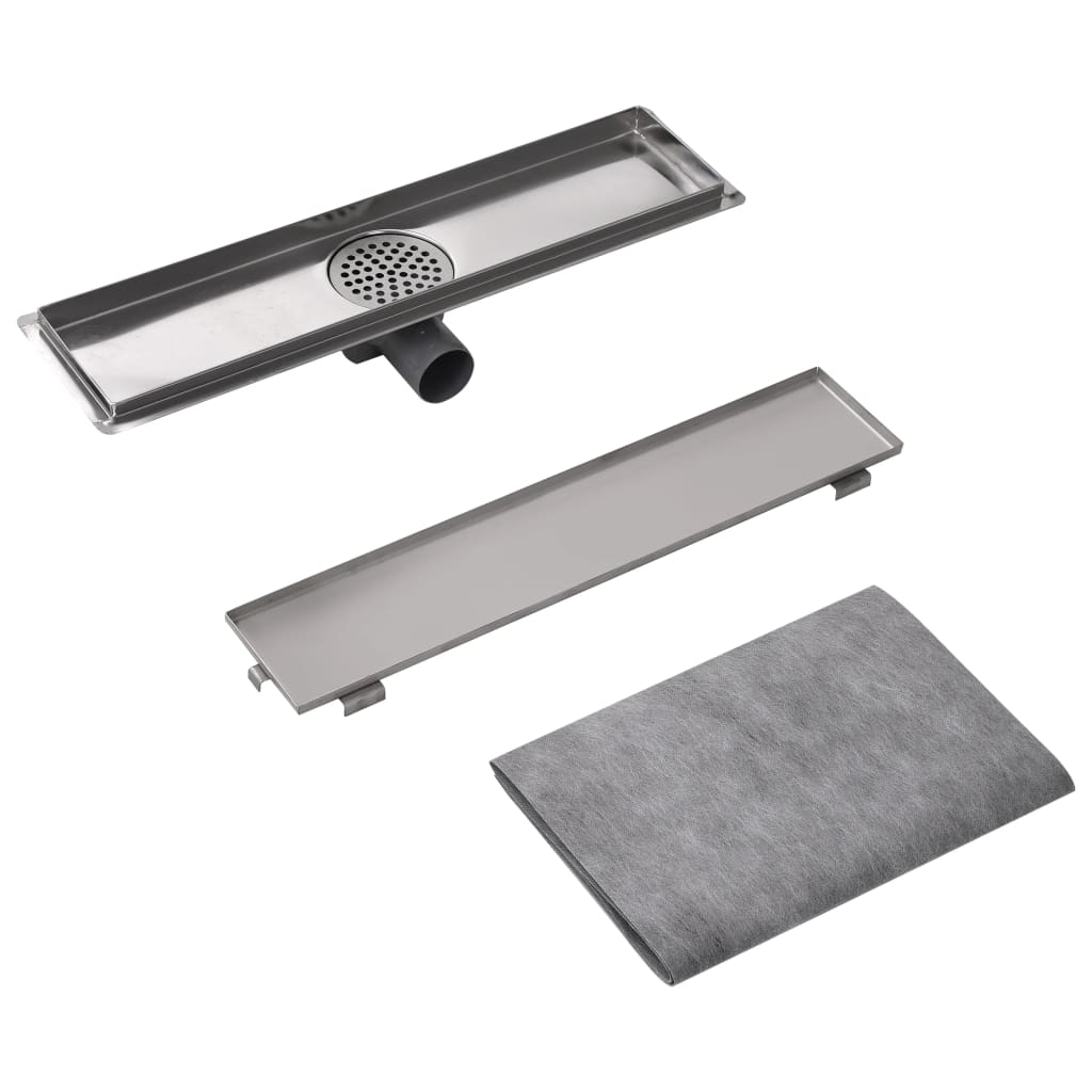 Odvod za Tuš od nehrđajućeg čelika 530 x 140 mm