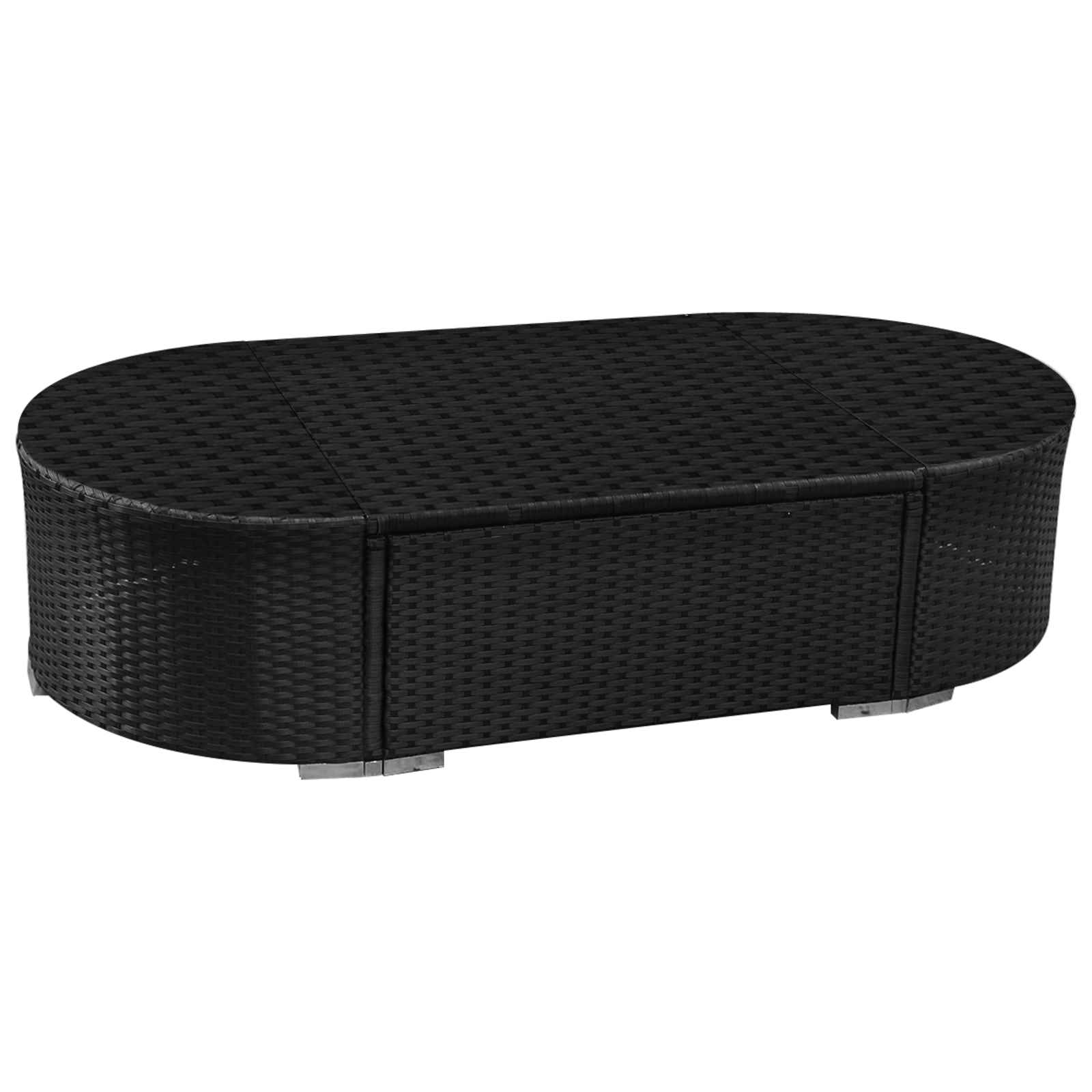 Kružni set sofe 11 pcs Plava poliratan