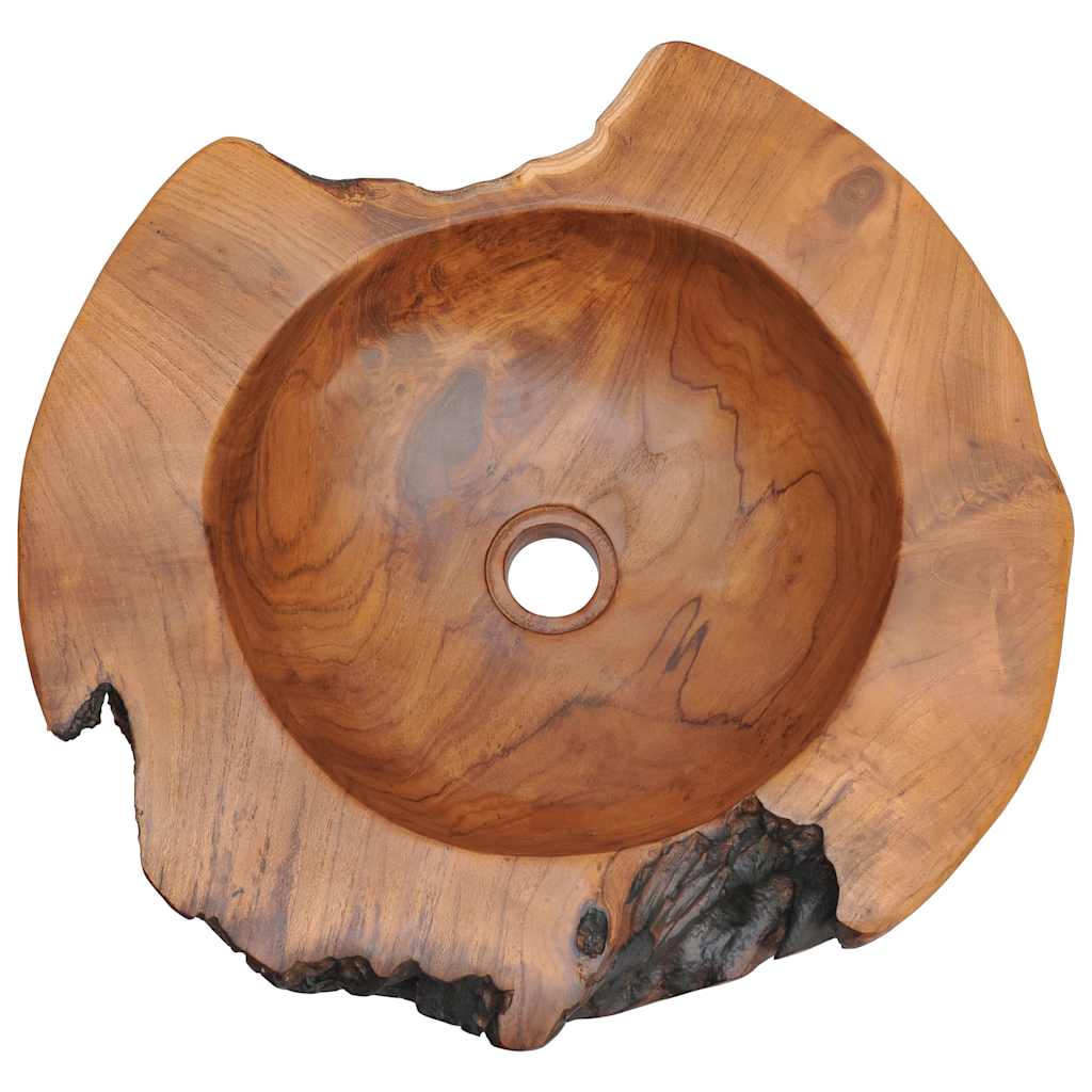 Umivaonik od masivne tikovine 45 cm