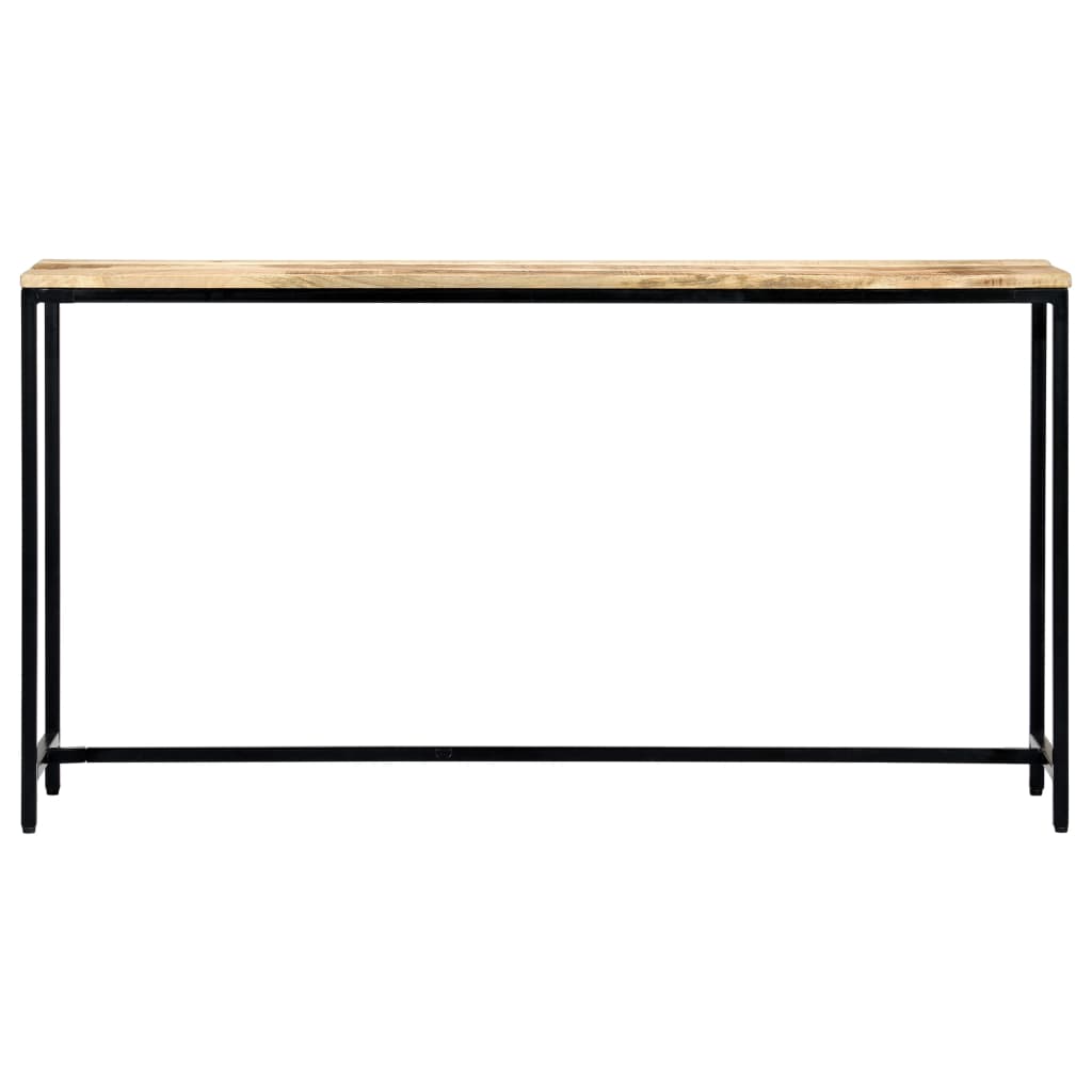 Konzolni stol od grubog masivnog drva manga 140 x 35 x 76 cm