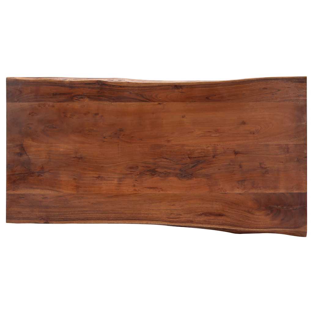 Stolić za kavu sa živim rubovima 115x60x40 cm od drva bagrema