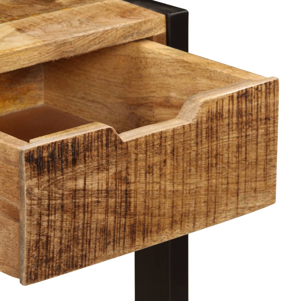Komoda s 3 ladice 110 x 35 x 75 cm od masivnog drva manga