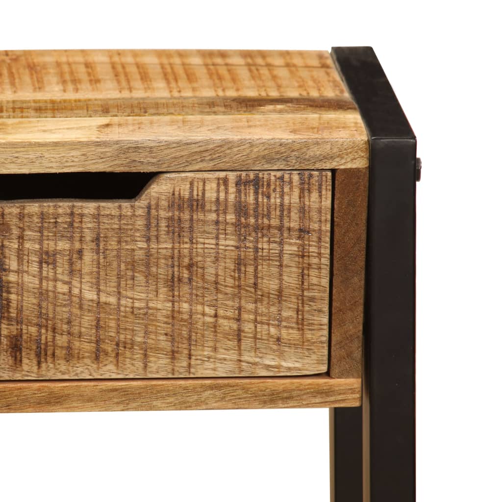 Komoda s 3 ladice 110 x 35 x 75 cm od masivnog drva manga