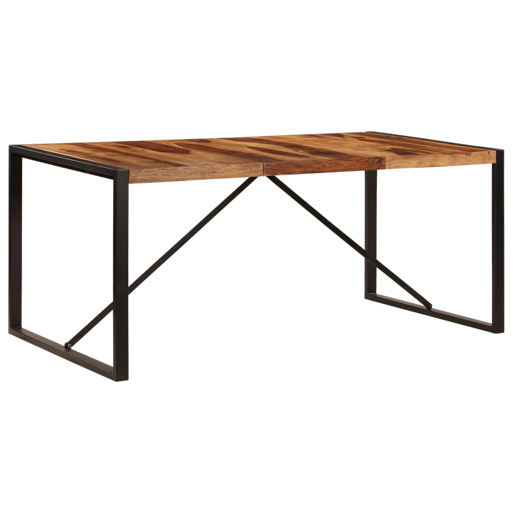 Blagovaonski stol od masivnog drva akacije 180 x 90 x 75 cm