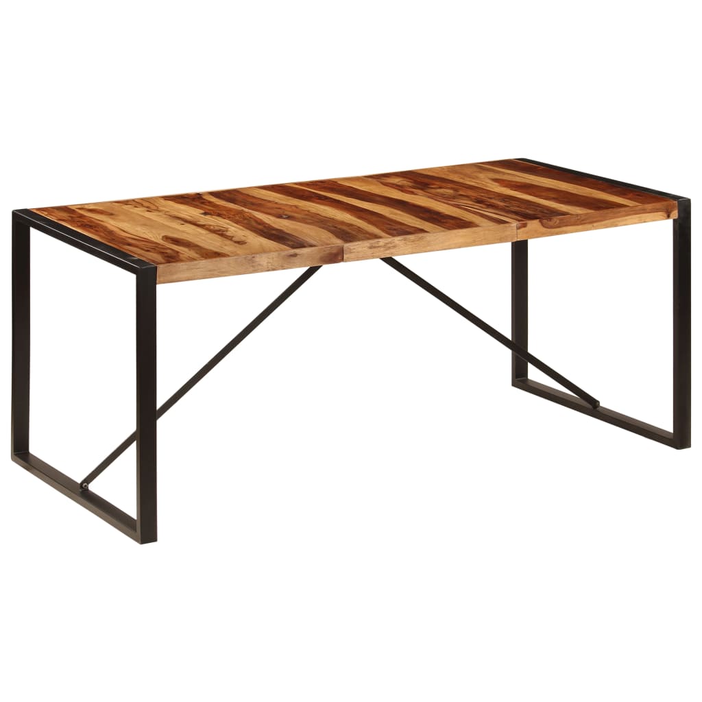 Blagovaonski stol od masivnog drva akacije 180 x 90 x 75 cm