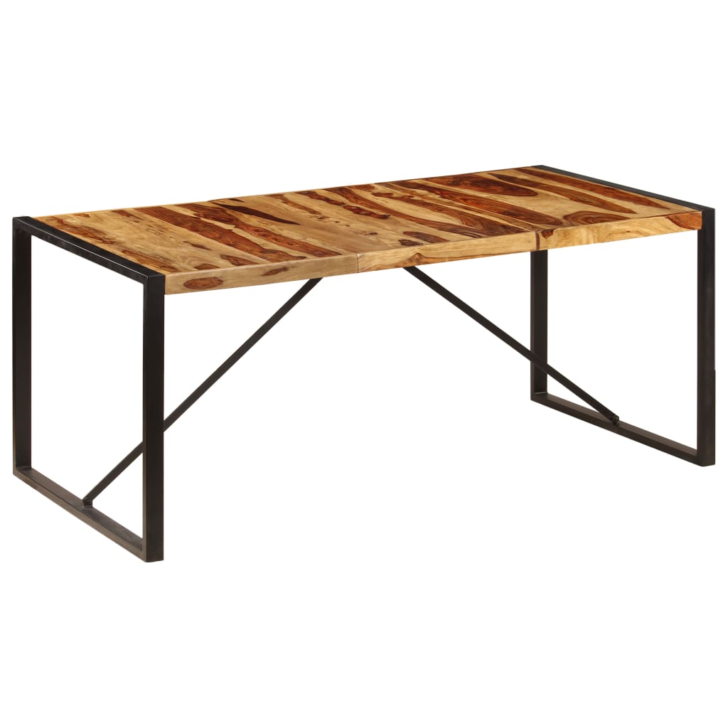 Blagovaonski stol od masivnog drva akacije 180 x 90 x 75 cm
