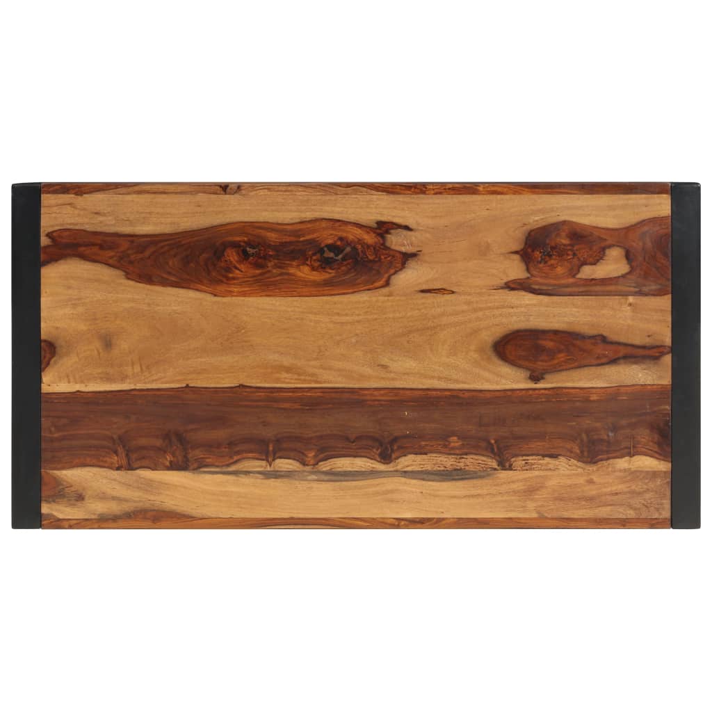 Stolić za kavu od masivnog drva akacije 120 x 60 x 40 cm