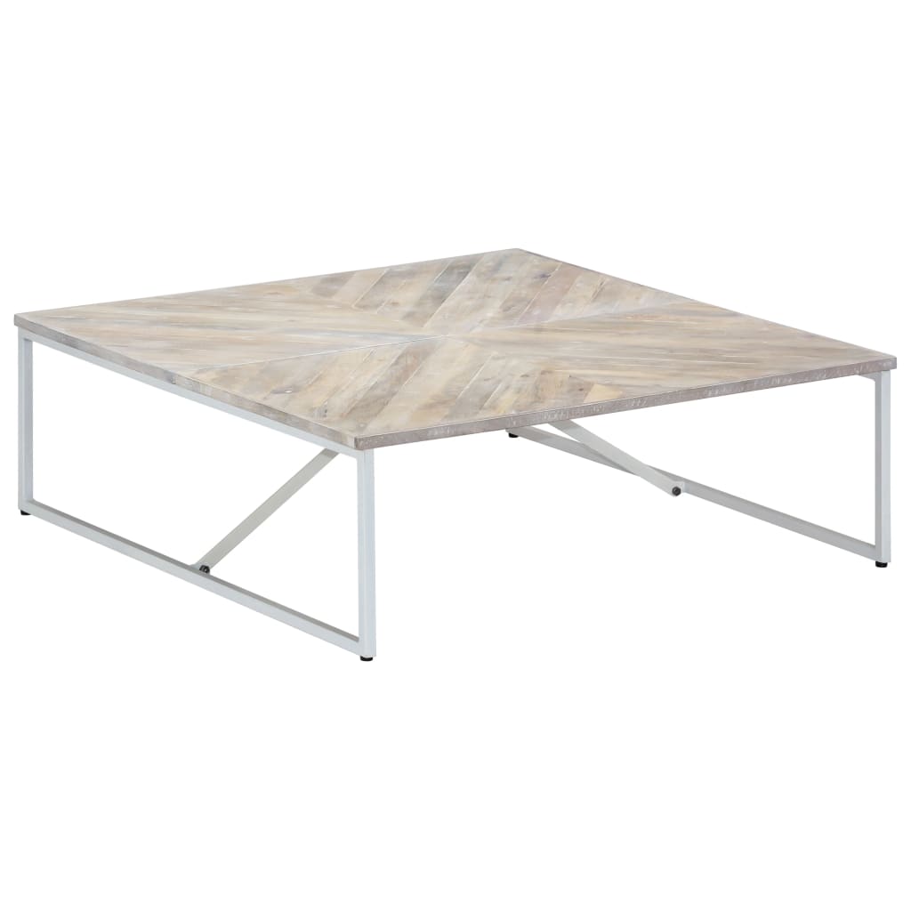 Stolić za kavu od masivnog drva manga 110 x 110 x 36 cm