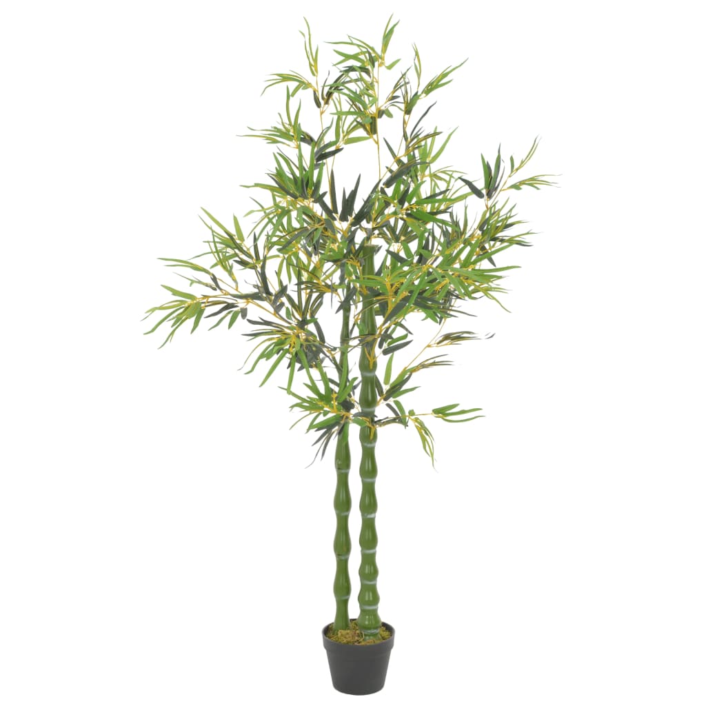 Umjetni bambus s posudom zeleni 160 cm