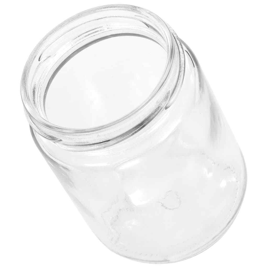 Staklenke za džem sa zlatnim poklopcima 48 kom 230 ml
