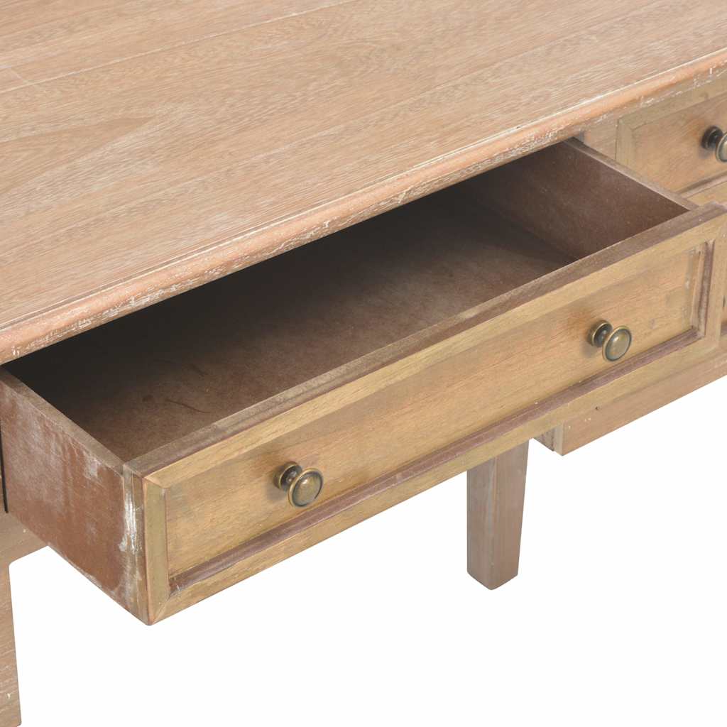 280072  Writing Desk Brown 109,5x45x77,5 cm Wood
