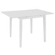 Produživi blagovaonski stol bijeli (80 - 120) x 80 x 74 cm MDF