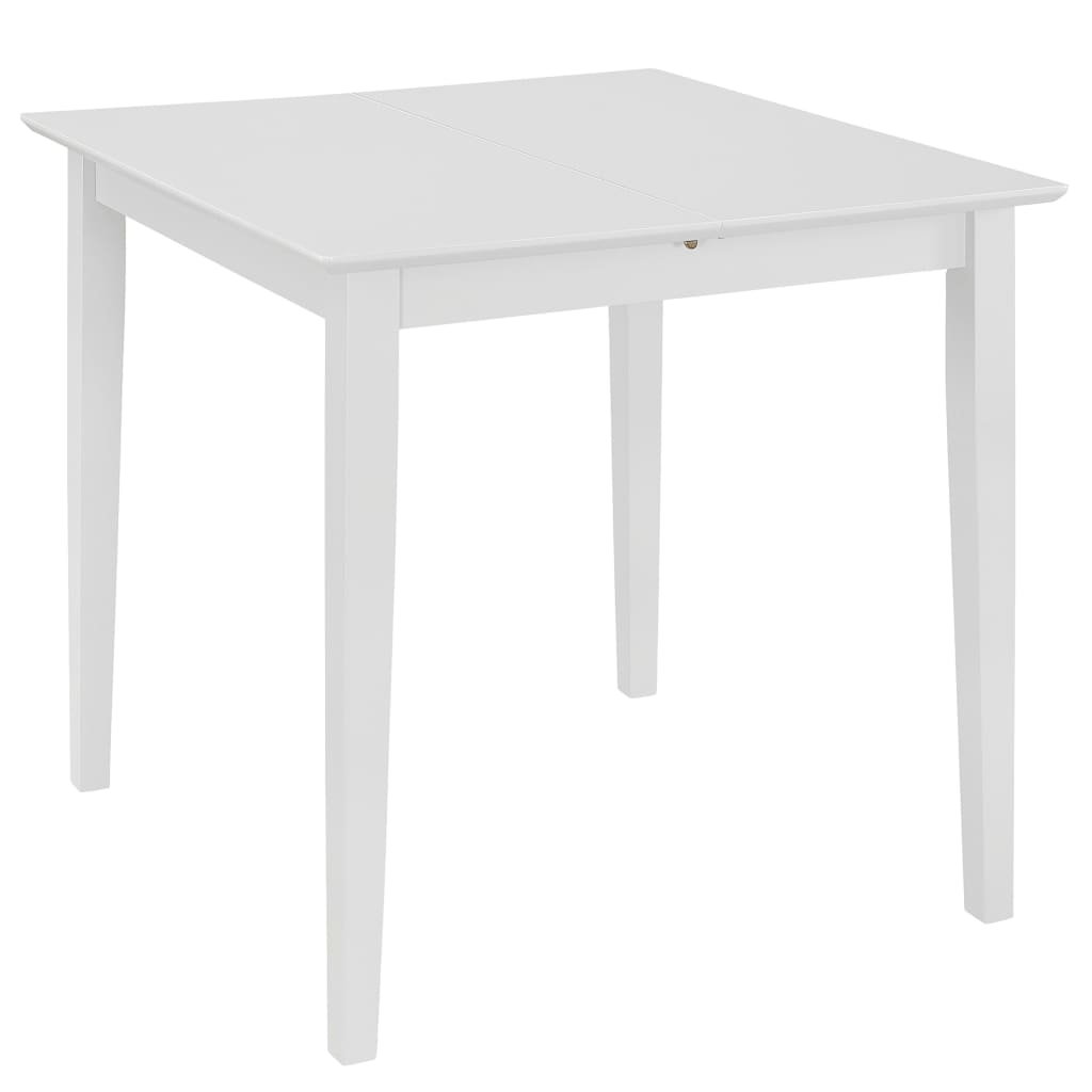 Produživi blagovaonski stol bijeli (80 - 120) x 80 x 74 cm MDF