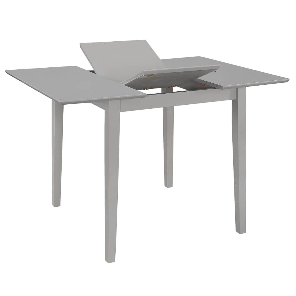 Produživi blagovaonski stol sivi (80 - 120) x 80 x 74 cm MDF