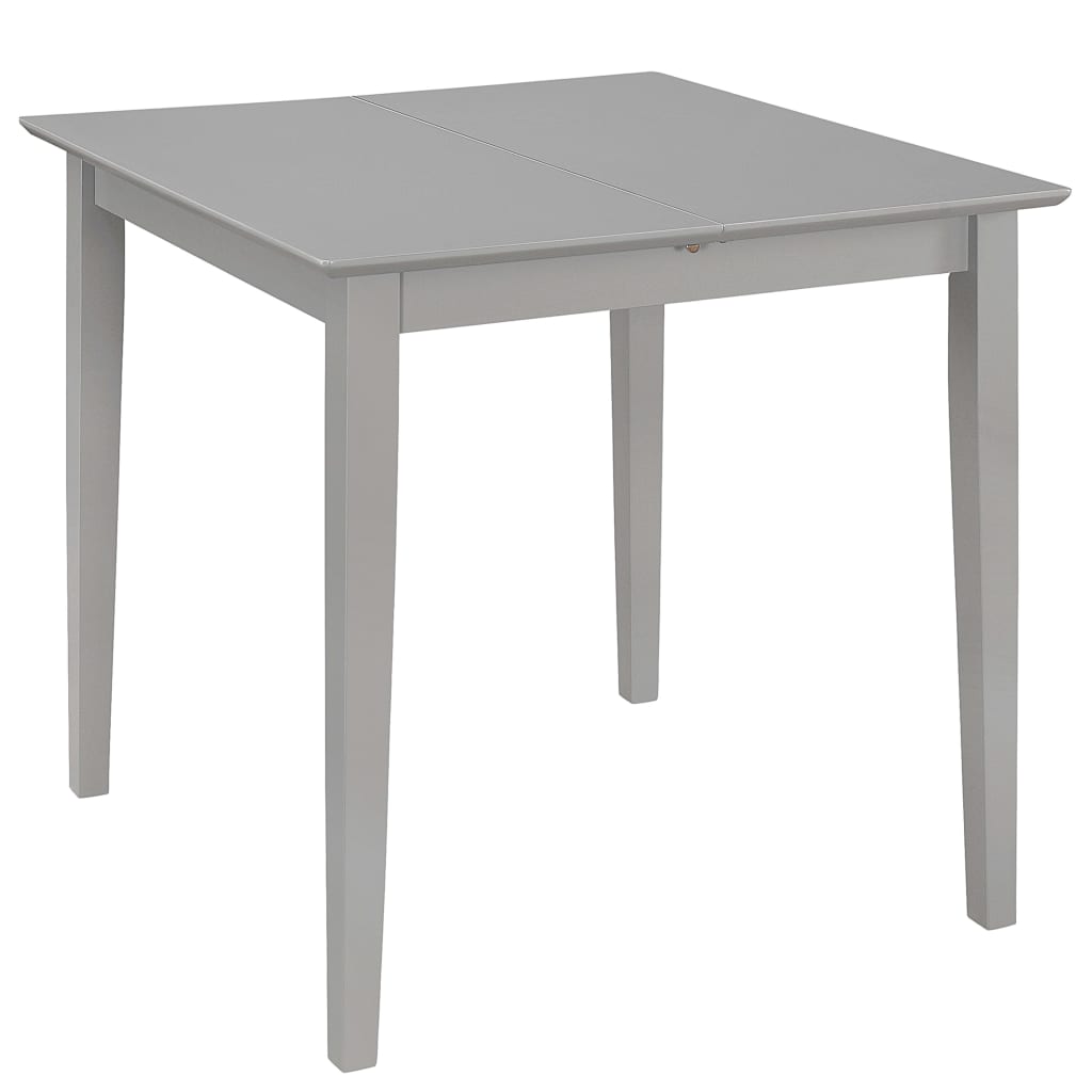 Produživi blagovaonski stol sivi (80 - 120) x 80 x 74 cm MDF