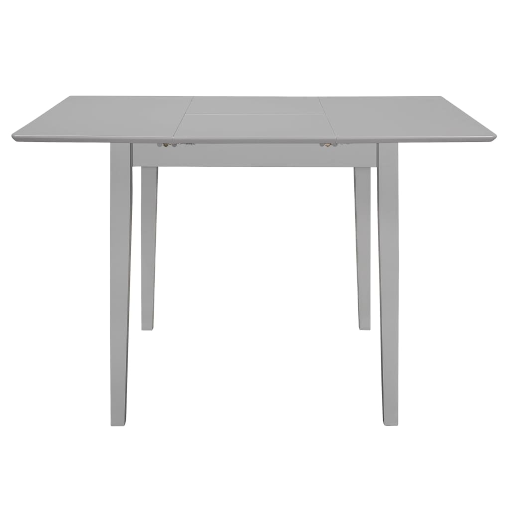 Produživi blagovaonski stol sivi (80 - 120) x 80 x 74 cm MDF