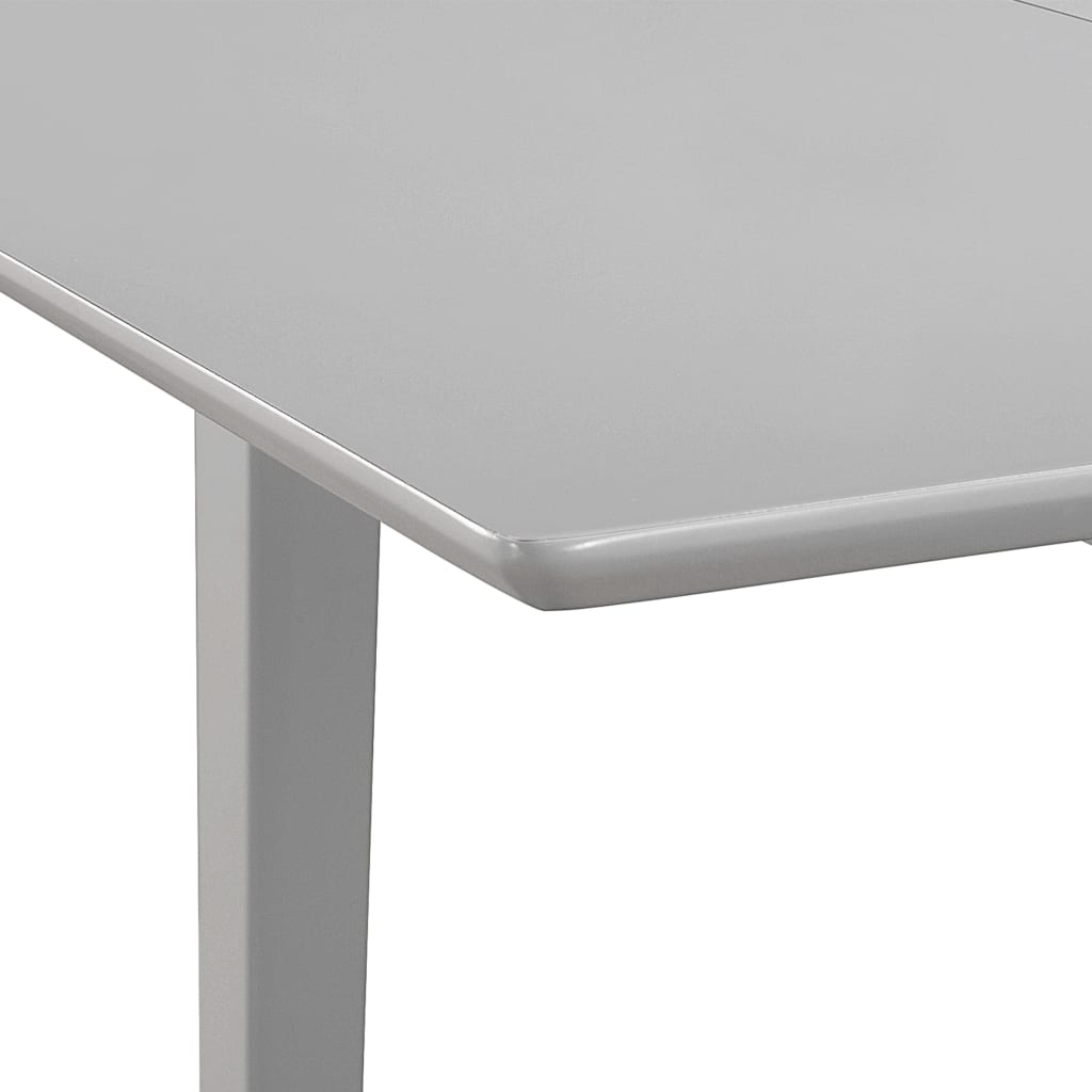 Produživi blagovaonski stol sivi (80 - 120) x 80 x 74 cm MDF