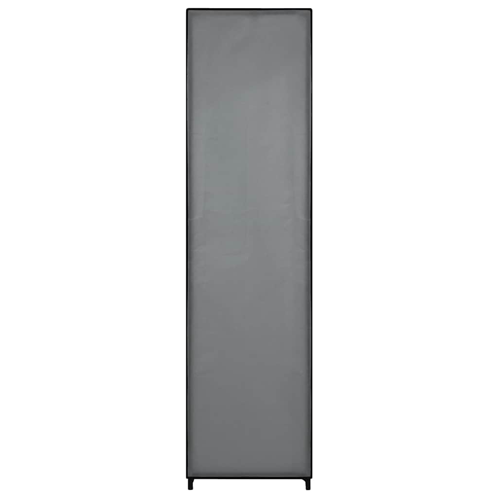 Ormar s 4 odjeljka sivi 175 x 45 x 170 cm