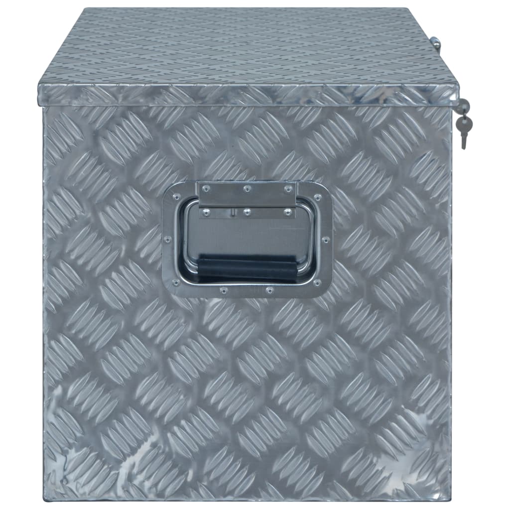 Aluminijska kutija 610 x 430 x 455 mm srebrna